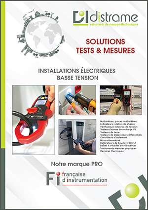Solutions tests et mesures installations électriques BT