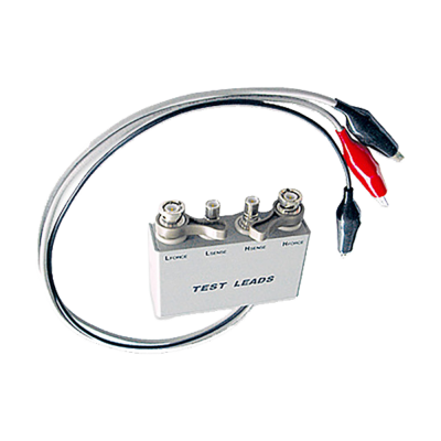 LCR07 | Option adaptateur pour pont de mesures RLC avec pinces crocodiles 