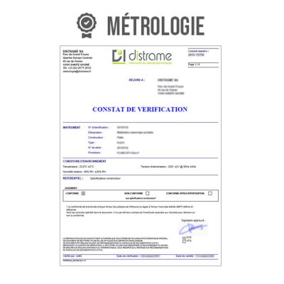 PV-FI279MG | Constat de vérification pour FI 279MG 