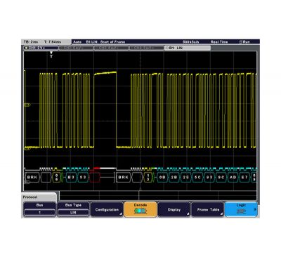 RTC-K3 | Option de déclenchement et de décodage CAN / LIN (licence logicielle) pour RTC1000