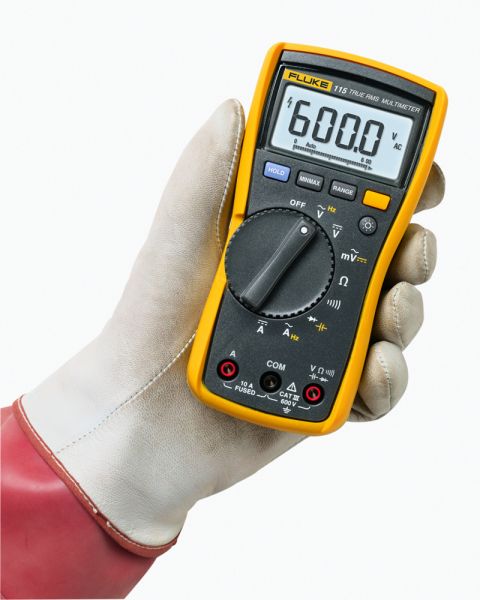 FL115 | Multim&egrave;tre portable TRMS AC, 6 000 points, FLUKE-115 