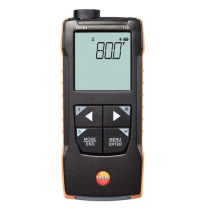 05630110 | Thermomètre de référence CTN / Pt100 avec connexion APP Testo 110 