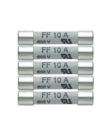 05900005 | Jeu de 5 fusibles de rechange 10 A / 600 V 