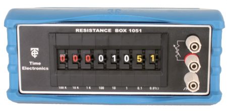 1051 | Boîte à décades de résistances x0,01 Ω à x100 kΩ 