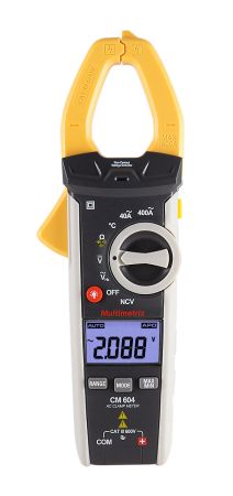 P06232009Z | CM 604 Pince multimètre numérique 600 A AC 
