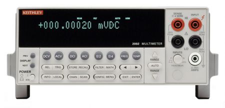 2002 | Multimètre numérique de table TRMS AC, 210 000 000 points 