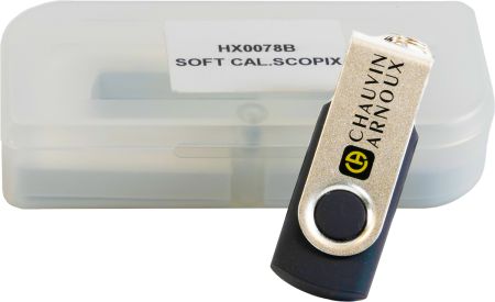 HX0078B | Logiciel d’ajustage et de calibration pour oscilloscopes Scopix 