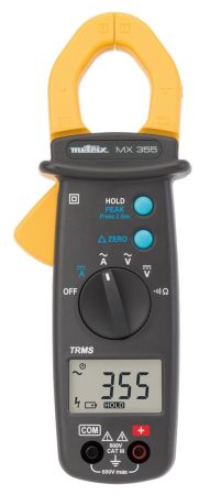 MX0355Z | MX 355 Pince multimètre numérique 400 A TRMS 