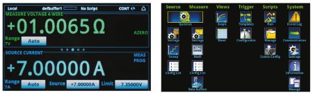 2460 | Sourcemètre 1 voie 100 W, 100 V / 7 A, avec écran tactile 