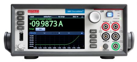 2461 | Sourcemètre 1 voie 100 W, 100 V / 7 A, avec écran tactile 