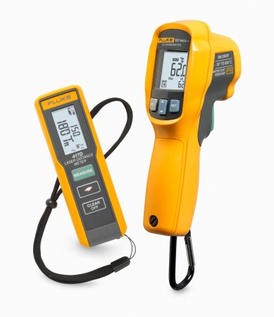 FLUKE-417D/62MAX-K | FLUKE-417D/62MAX KIT, Pack Télémètre laser 417D et Thermometre infrarouge 62Max+ 