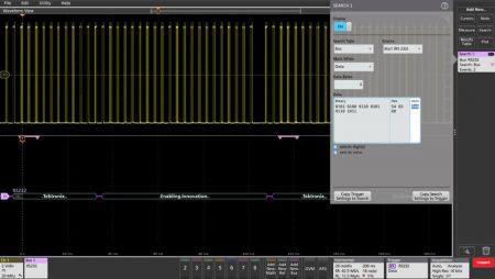 5-SRCOMP | Option de déclenchement et d'analyse computer (RS-232/422 /485/UART) pour MSO 5 