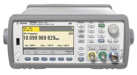 53210A | Compteur universel 1 voie 350 MHz (10 digits/s) 