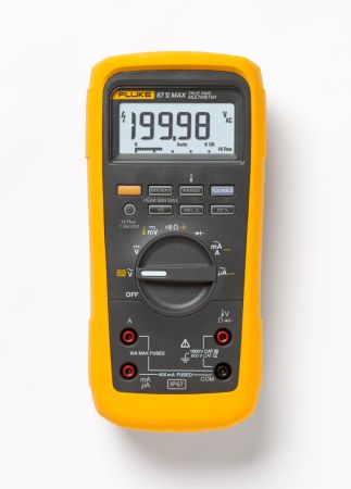 FLK-87VMAX-PVLEAD1 | FLK-87VMAX-PVLEAD1 Kit Multimètre Fluke 87VMAX et jeu de cordons de mesure MC4 