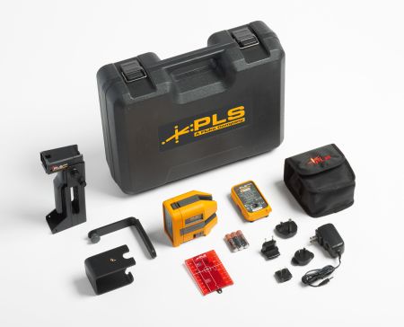 PLS-6R-RBP-KIT | PLS 6R RBP KIT niveau laser à 5 points rouge auto-nivelant 