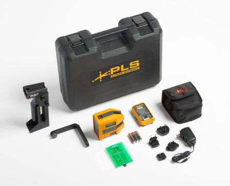 PLS-180G-RBP-KIT | PLS 180G RBP KIT kit niveau laser auto-nivelant avec croix vert 