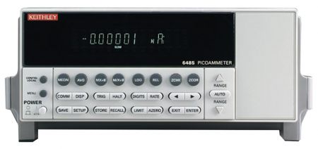6485/E | Picoampèremètre 5,5 digits avec résolution jusqu'à 10 fA, 220 V 