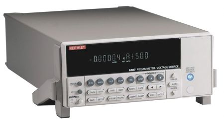 6487/E | Picoampèremètre / Source de tension 500 V, avec résolution jusqu'à 10 fA 