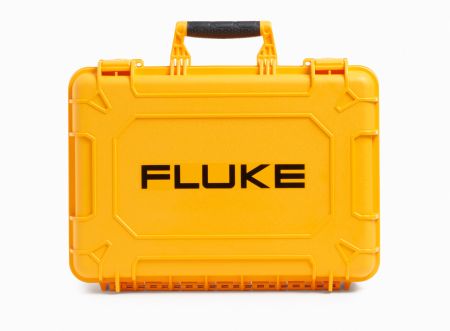 CXT293 | Mallette de transport rigide jaune IP67 avec compartiments pour oscilloscopes série FL190-III