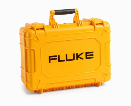 CXT293 | Mallette de transport rigide jaune IP67 avec compartiments pour oscilloscopes série FL190-III
