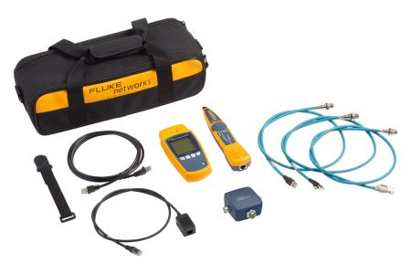 MS-POE-IE-KIT | Testeur MS-POE-IE, vérification des câbles + POE + ethernet Indus +accessoires 