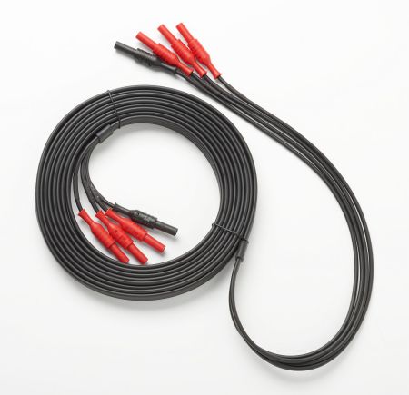 3PHVL-17XX-5M | Kit de cordons de test pour enregistreur de puissance Fluke 1730 