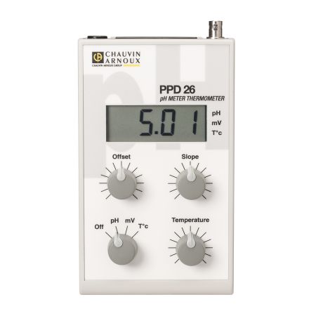 PPD26 | pH-metre de table PPD26 (pH/rédox), comp. T et étalonnage manuel 