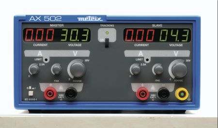AX0502A | Alimentation de laboratoire double voies 2x30V 