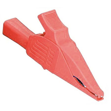 HI-9751-01 | Pince crocodile rouge pour testeur d'isolement HT 