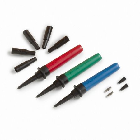 FUSED-PROBE-SET | FUSED PROBE SET, Set de 3 pointes de touche R/V/B avec fusible intégré 