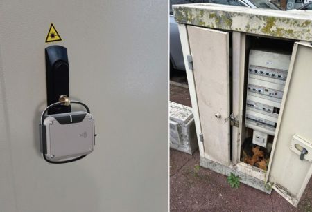 ACS-PADLOCK-II | Cadenas connecté IoT multiprotocole, LoRaWAN, Sigfox, NB-IoT, LTE-M 