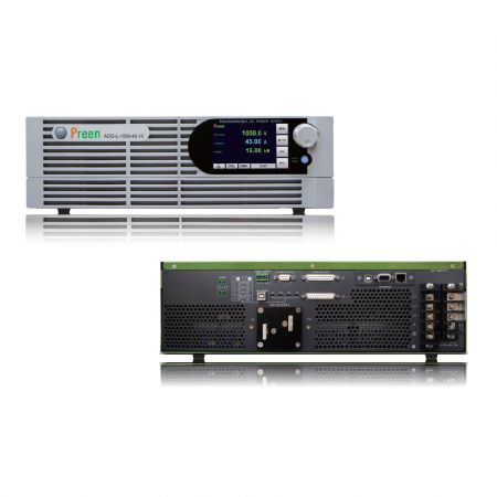 ADG-L-SERIE | Alimentations programmables DC série ADG-L, 1 voie, 5-10-15 kW, 0-135 A, 0-1000 V, 2U/3U rack 19''