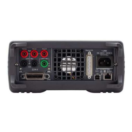 B2902C | Source SMU 2 voies ±210 V, ±3 A DC, ±10.5 pulse, afficheur 5.5 digits en source (résolution 1 µV / 1 pA)