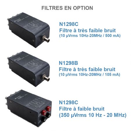 B2961B | Source de puissance faible bruit 1 voie 32 W 210 V 3 A 6.5 Digit + géné ARB 