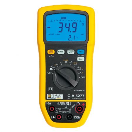 P01196777 | Multimètre numérique portable TRMS CA 5277 