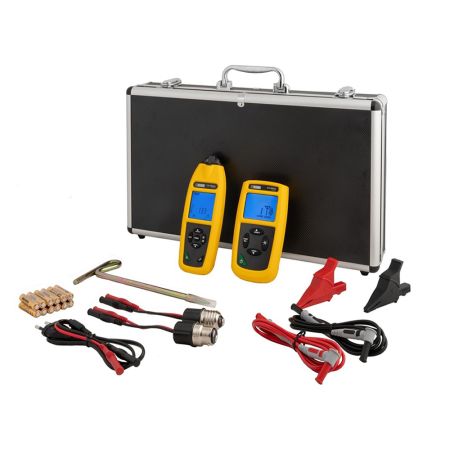 P01141627 | Localisateur de câbles et de conducteur métallique CA 6683 livré en mallette avec cordons pinces piquet jeu d'adaptateur