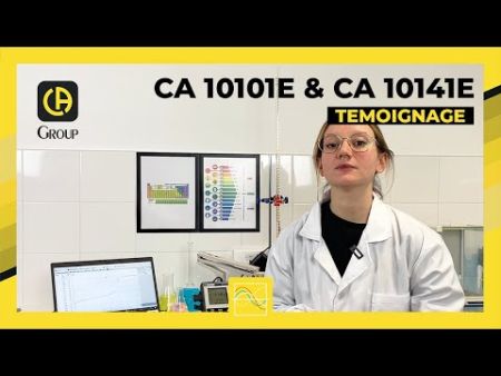 P01710011 | CA 10101E pH-mètre de laboratoire avec sorties analogiques 