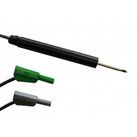 CO184 | Câble de continuité de masse 2 fils avec sondes à pointes rétractables, longueur 1.8 m 