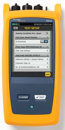 CERTIFIBER-PRO | Certificateurs de fibres optiques Versiv 2, photométrie (OLTS), certification de niveau 1