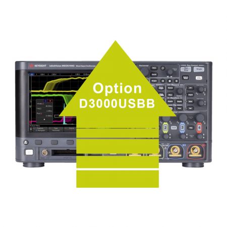 D3000USBB | Option décodage de bus USB 2.0 (USB2.0 low & full speed) 