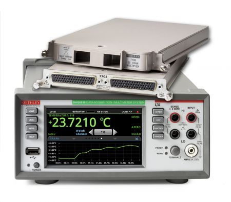 DAQ6510 Centrale d'acquisition et multimètre numérique 6½ digits