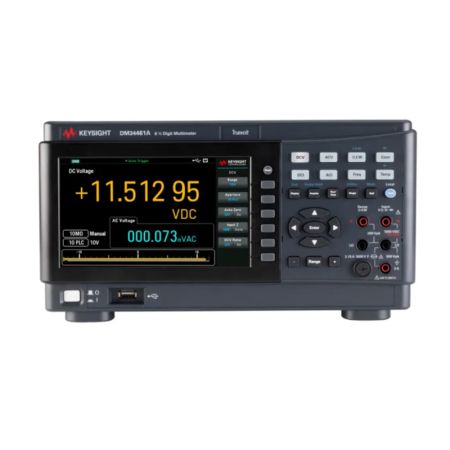 DM34461A | Multimètre numérique de table 6.5 digits, 750 V CA 3A CA, enregistreur de données 50 kéch/s, 2 000 000 mesures