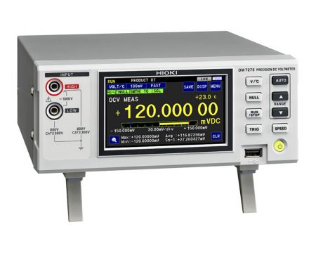 HI-DM7275-01 | Voltmètre DC de précision 20 ppm sur 1 an interfaces Ethernet et USB 