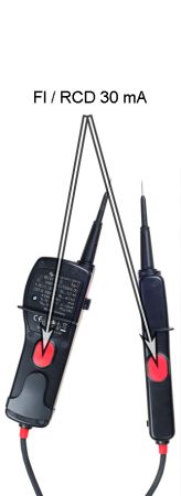 DSP5-SERIE | Testeur de tension VAT, EN61243-3, 1000 V CAT IV, jusqu'à 1500 V DC, IP65, tests de continuité et RCD