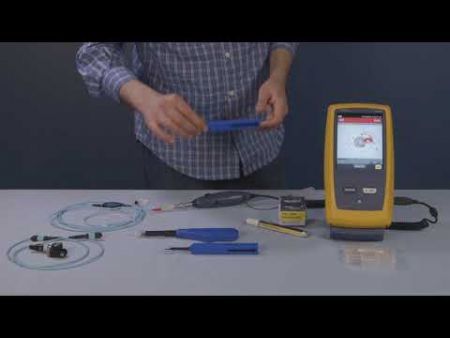 Fiber Optic Cleaning Kit Quick Clean™ Cleaners By Fluke Networks