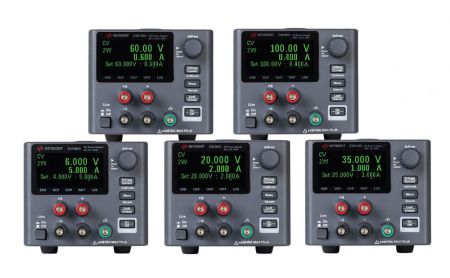 E36100B | Alimentations numériques programmables 1 voie jusqu'à 100 V / 5 A avec interfaces USB /LAN (LXI)