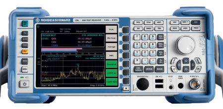 ESL3 | Récepteur pour mesures CEM 3 GHz, RBW : 10 Hz à 10 MHz 