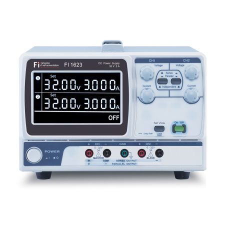 FI1623 | Alimentation numérique 2 voies 32 V / 3 A, puissance 192 W 