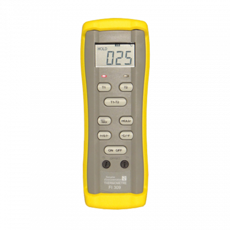 FI309 | Thermomètre numérique 2 voies thermocouple K 