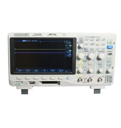 FI38102OM-MSO | Oscilloscope numérique 2 voies 100MHz avec générateur de fonctions décodage de bus et analyse logique(MSO) intégrés